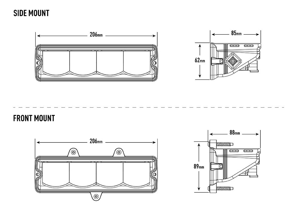 Lazer Carbon-4 Drive (Gen3) - Side Mount