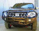 Ironman Airbag Compatible Bull Bar C/W In-Built Indicators & Fog Lamps For Mitsubishi L200
