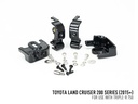 Lazer Toyota LC200 (2015-2021) - Grille Mount Kit (includes: 2 x Triple-R 750 Elite (Gen2), 1 x GM-LC200-01K, 1x Wiring Kit)
