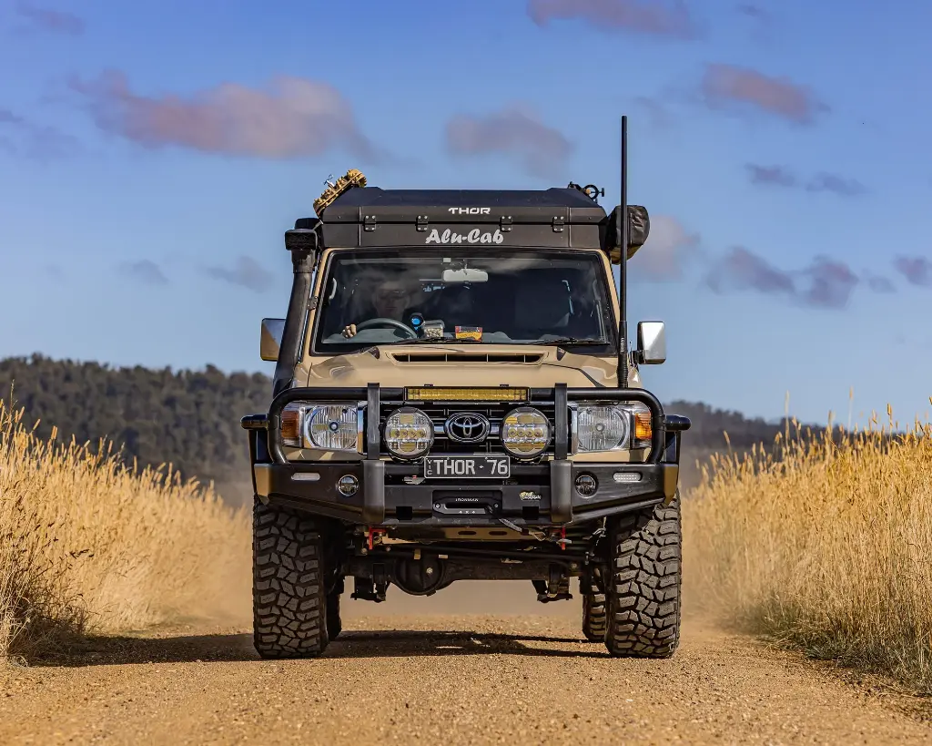 Ironman Bull Bar Big Tube Premium Landcruiser 70, Part # BBP019E