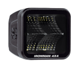 Ironman Cube Flood Beam - Clear 70 X 64MM