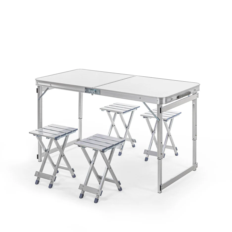 SR Folding Tables and Chairs 118x70x50/60/70CM