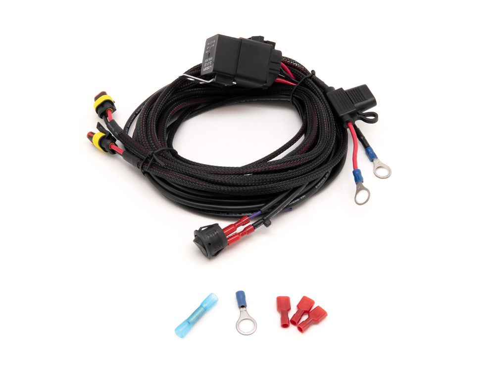 Lazer Two-Lamp Wiring Kit (2-Pin, Superseal, 12V)