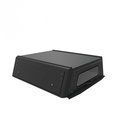 [C-D-TH16-E-BS] Alucab Hilux Revo 16+ DC Black Smooth FRD