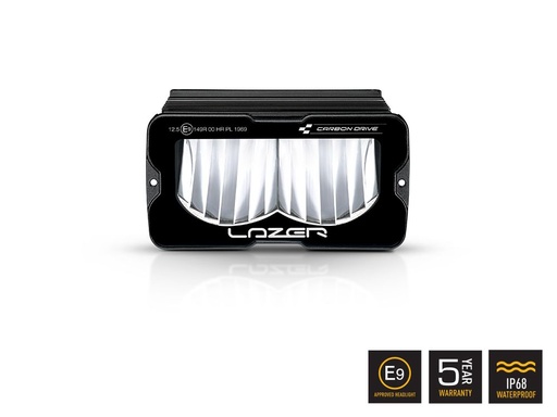 [00C2-DRIVE-PL-WY] Lazer Carbon-2 Drive (Yellow Dip Mode)