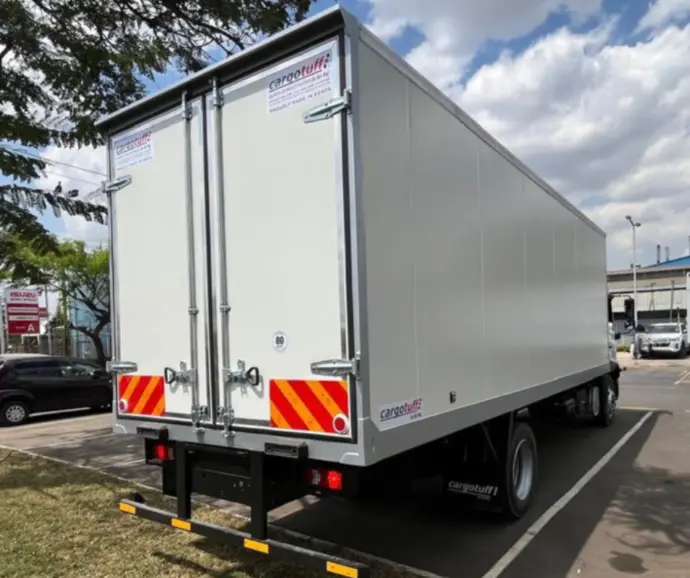 Custom truck body conversion by Sai Raj, tailored to meet specific client needs with durable materials and precise engineering.