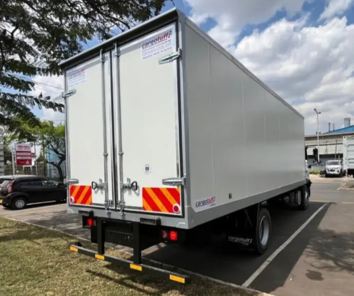 Ferrotuff insulated truck body by Sai Raj, featuring injected Polyurethane Thermo Technology for superior insulation and durability