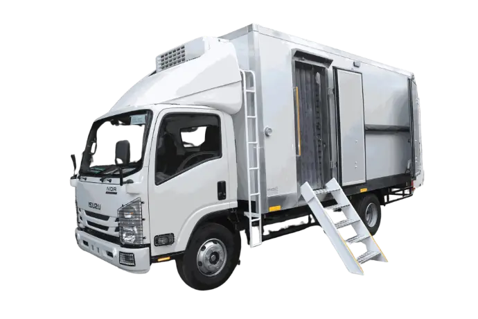 Cargotuff insulated truck body with 165mm thick insulation, ideal for deep frozen applications in Kenya, manufactured in Nairobi for reliable refrigerated transport