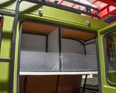 Open-shelf cabinet for onboard storage Open-shelf cabinet for onboard storage