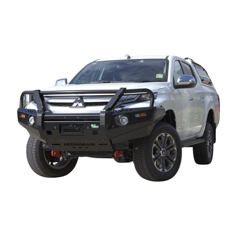 Ironman Airbag Compatible Bull Bar C/W Fog Lamps & Indicators To Suit For Mitsubishi L200 Triton 2019+