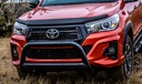 Safarituff Black Nudge Bar For Hilux Rocco 2018 C/W Installation Bracket