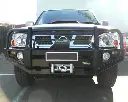 Ironman Deluxe Black Bull Bar - Nissan D22