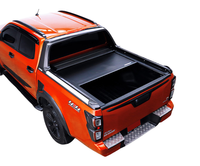 Carryboy Roller Lid W/Roll Bar For Isuzu D-Max 2024, Part # CB-899-U-CIGD/CIGDN