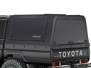 Smartcap EVO Defender 1997-2020 Landcruiser Double Cab (All Panels are Stainless Steel and include interior MOLLE Panels on Side Doors)