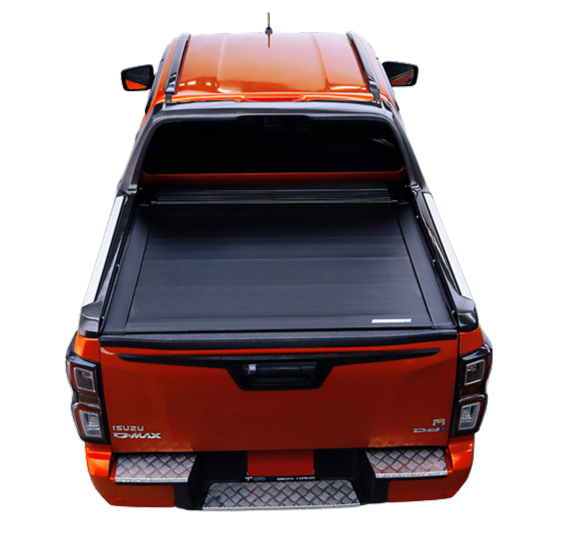 Carryboy Roller Lid W/Roll Bar For Isuzu D-Max 2024, Part # CB-899-U-CIGD/CIGDN