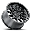 Method MR318 17X8.5 0MM Offset 6X139.7 106.25MM CB Gloss Black Wheel - Suitable for Hilux/Prado 120/150/LC300 