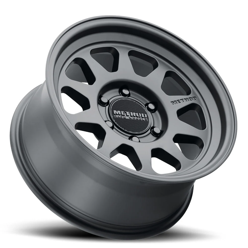 Method MR316 17X8.5 0MM Offset 6X139.7 106.25MM CB Matte Black Wheel - Suitable for Hilux/Prado 120/150/LC300 