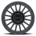 Method MR314 17X8.5 0MM Offset 6X139.7 106.25MM CB Matte Black Wheel - Suitable for Hilux/Prado 120/150/LC300 