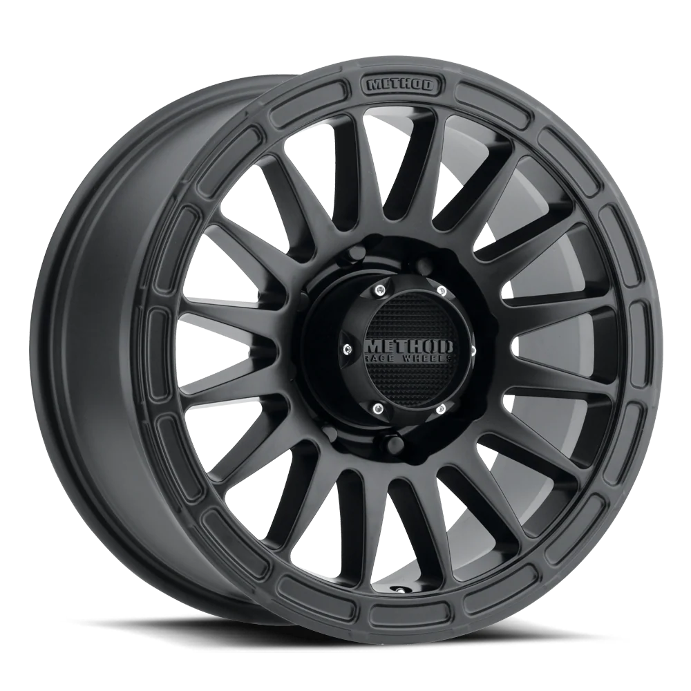 Method MR314 17X8.5 0MM Offset 6X139.7 106.25MM CB Matte Black Wheel - Suitable for Hilux/Prado 120/150/LC300 