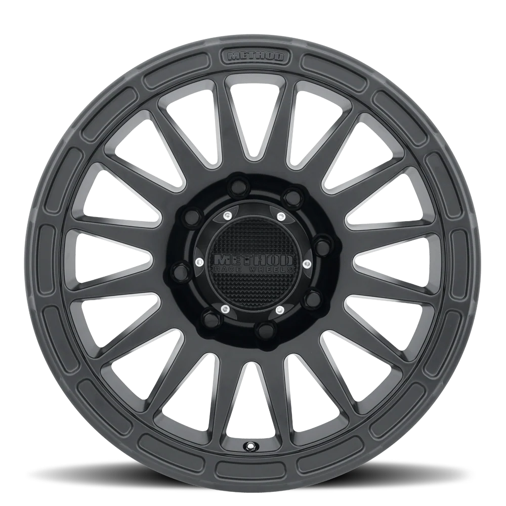 Method MR314 17X8.5 0MM Offset 6X139.7 106.25MM CB Matte Black Wheel - Suitable for Hilux/Prado 120/150/LC300 
