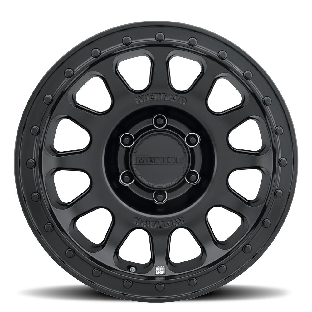 Method MR709 HD 17X8.5 0MM Offset 6X139.7 106.25MM CB Matte Black Wheel - Suitable for Hilux/Prado 120/150/LC300 