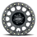 Method MR105 Beadlock 17X8.5 0MM Offset 6X139.7 108MM CB Matte Black Wheel - Suitable for Hilux/Prado 120/150/LC300 