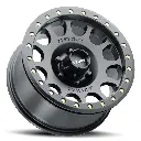 Method MR105 Beadlock 17X8.5 0MM Offset 6X139.7 108MM CB Matte Black Wheel - Suitable for Hilux/Prado 120/150/LC300 