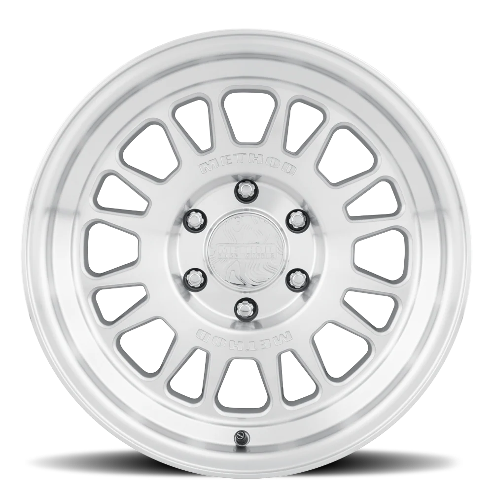 Method MR318 18X9 +18MM Offset 6X139.7 106.25MM CB Machined / Clear Coat Wheel - Suitable for Hilux/Prado/150/LC300 