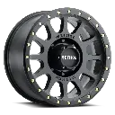 Method MR305 NV 18X9 +18MM Offset 6X139.7 108MM CB Matte Black / Gloss Black Lip Wheel - Suitable for Hilux/Prado 150/LC300