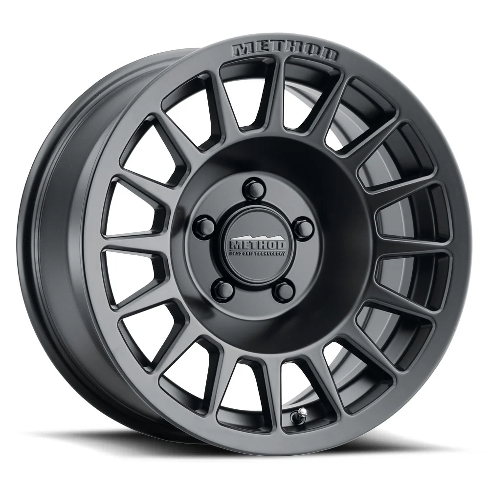 Method MR707 Bead Grip 18X9 0MM Offset 6X139.7 106.25MM CB Matte Black Wheel - Suitable for Hilux/Prado 120/150/LC300 