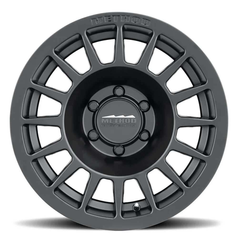 Method MR707 Bead Grip 18X9 0MM Offset 6X139.7 106.25MM CB Matte Black Wheel - Suitable for Hilux/Prado 120/150/LC300 