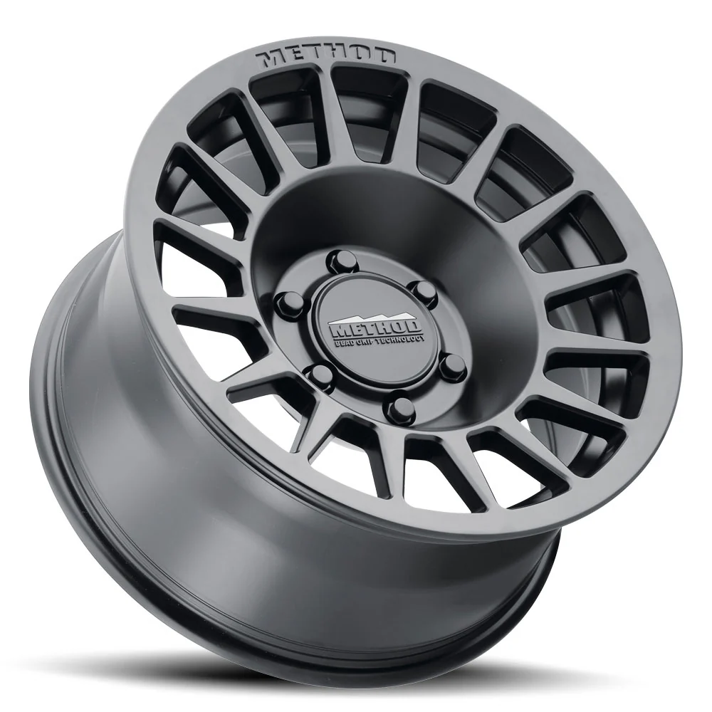 Method MR707 Bead Grip 18X9 0MM Offset 6X139.7 106.25MM CB Matte Black Wheel - Suitable for Hilux/Prado 120/150/LC300 