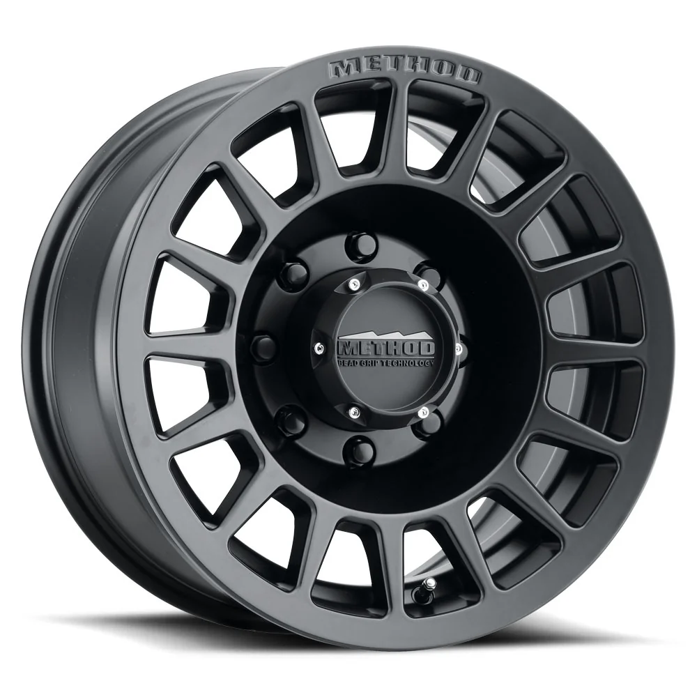 Method MR707 Bead Grip 18X9 0MM Offset 6X139.7 106.25MM CB Matte Black Wheel - Suitable for Hilux/Prado 120/150/LC300 