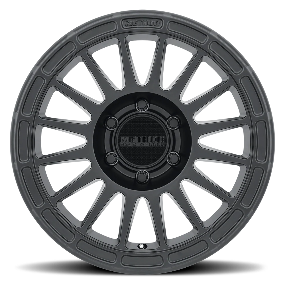 Method MR314 17X8.5 0MM Offset 5X150 110.5MM CB Matte Black Wheel - Suitable for LC79/LC200