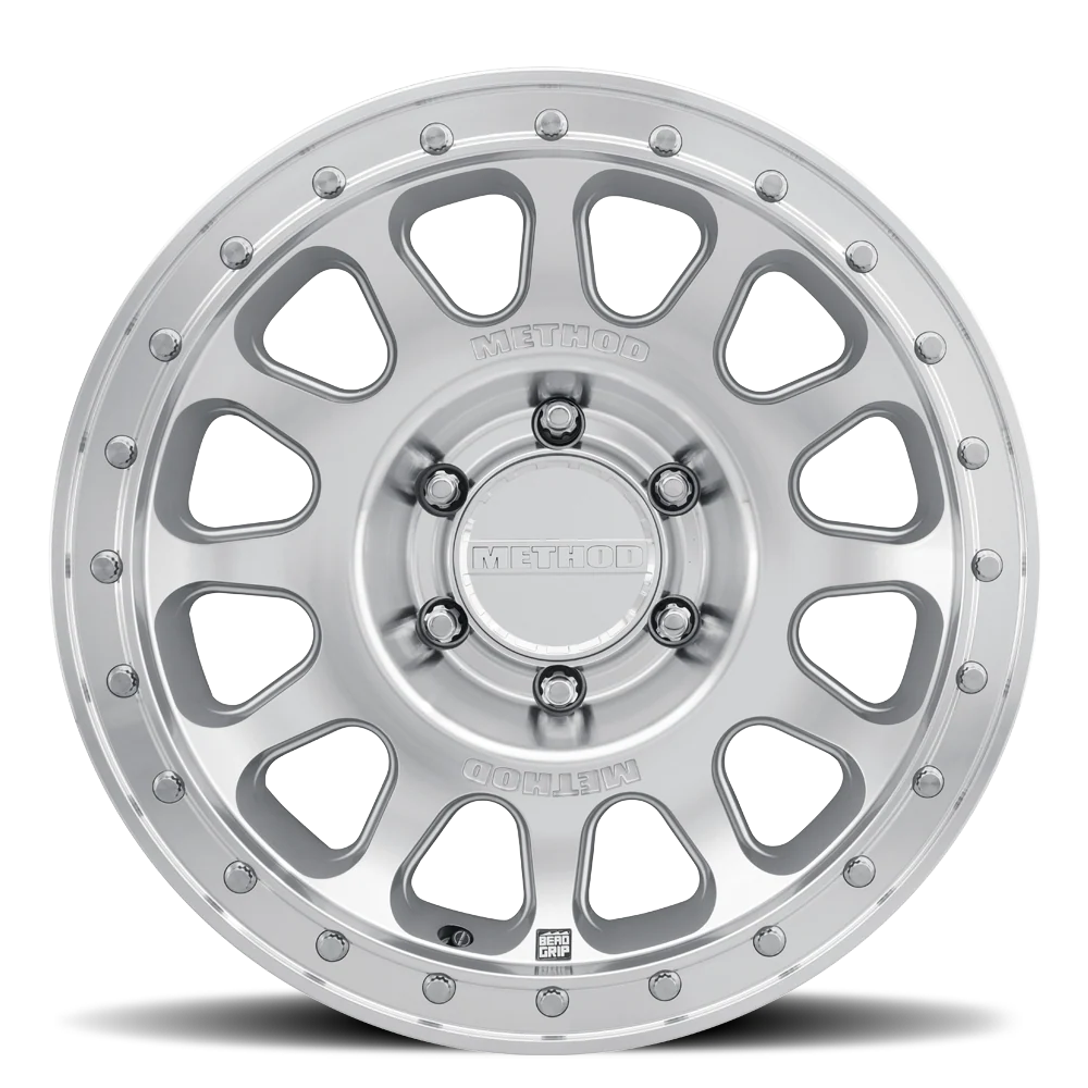 Method MR709 HD 17X8.5 0MM Offset 5X150 110.5MM CB Machined / Clear Coat Wheel - Suitable for LC79/LC200