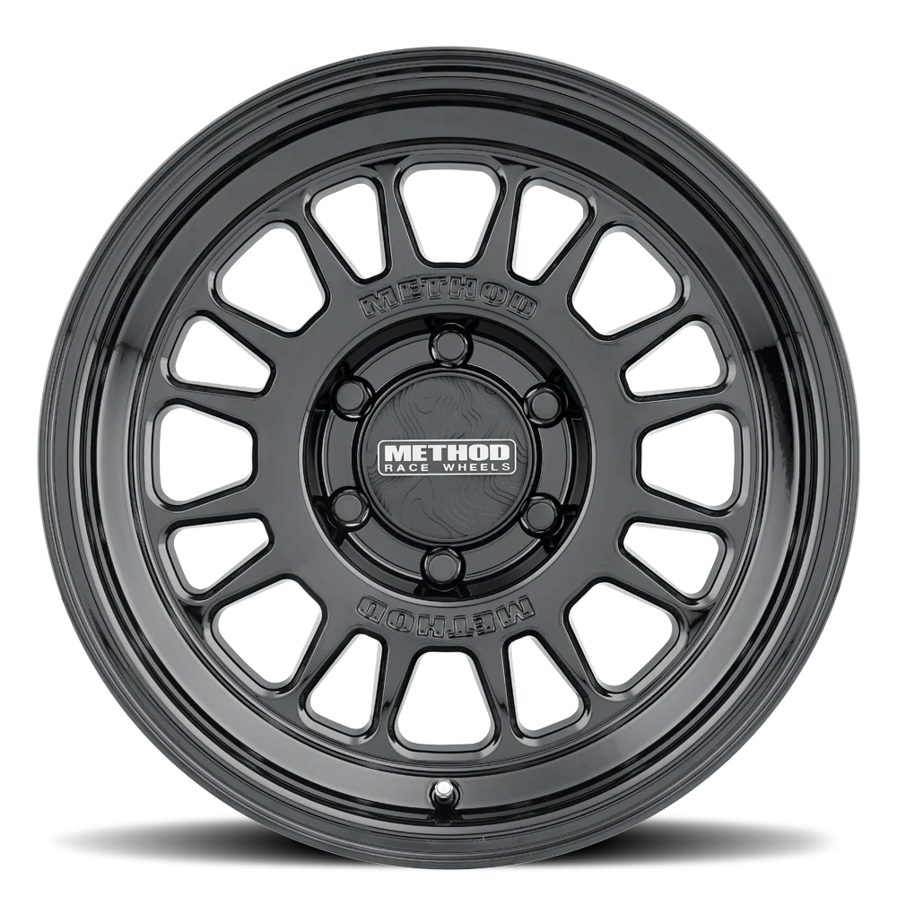 Method MR318 18X9 +18MM Offset 5X150 110.5MM CB Gloss Black Wheel - Suitable for LC79/LC200