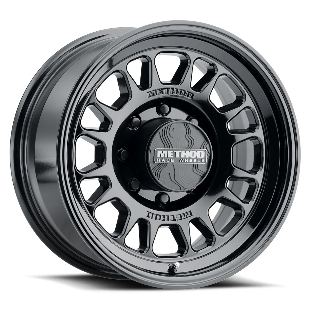 Method MR318 18X9 +18MM Offset 5X150 110.5MM CB Gloss Black Wheel - Suitable for LC79/LC200