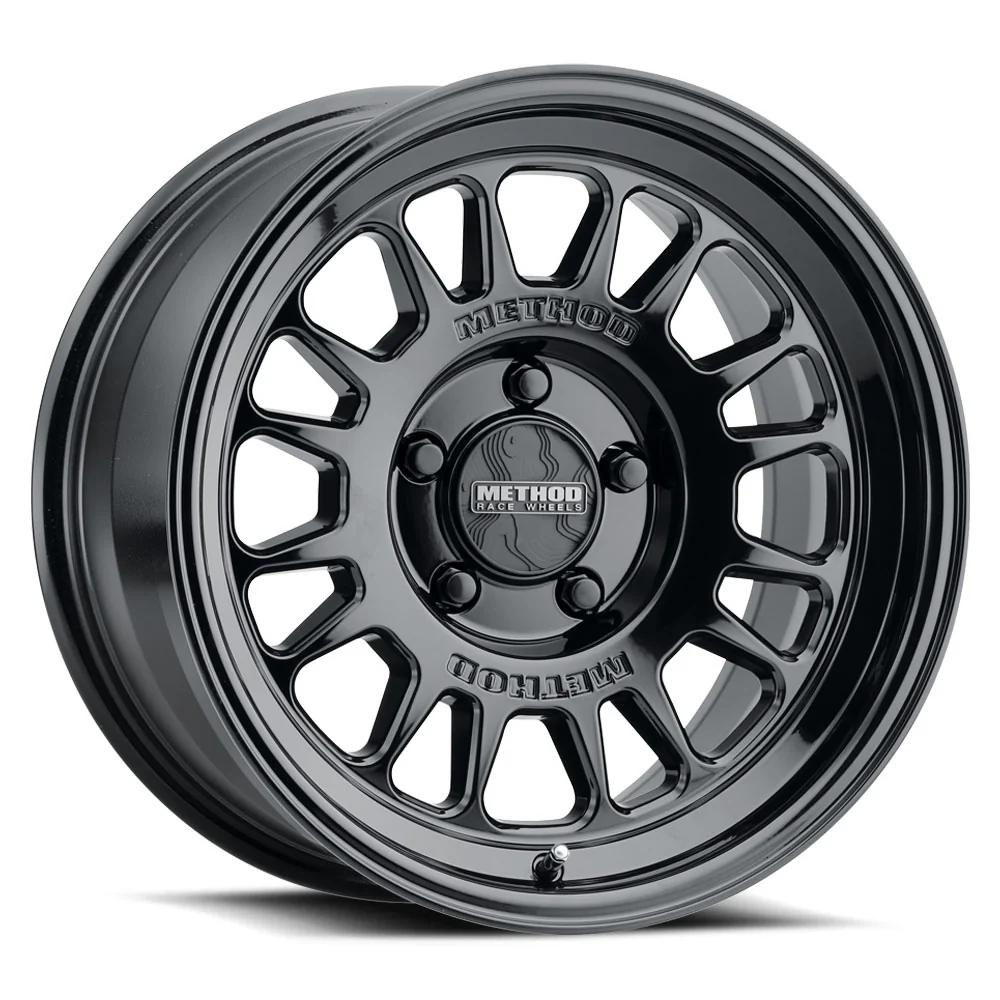 Method MR318 18X9 +18MM Offset 5X150 110.5MM CB Gloss Black Wheel - Suitable for LC79/LC200