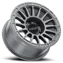 Method MR314 17X8.5 0MM Offset, 6X5.5 Bolt Pattern Wheel Gloss Titanium-Hilux/Prado120/150
