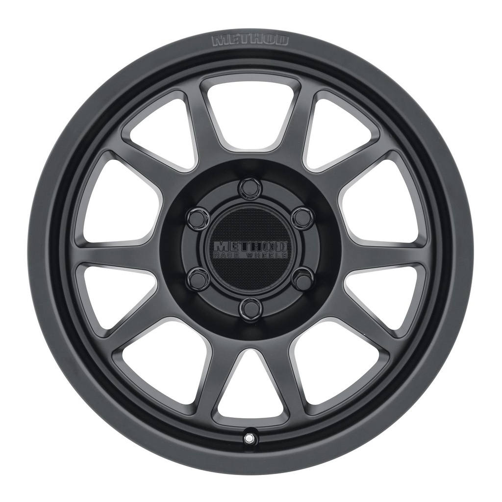 Method MR702 17X8.5 0MM Offset 6X5.5 106.25MM CB Matte Black Wheel-Hilux/Prado120/150