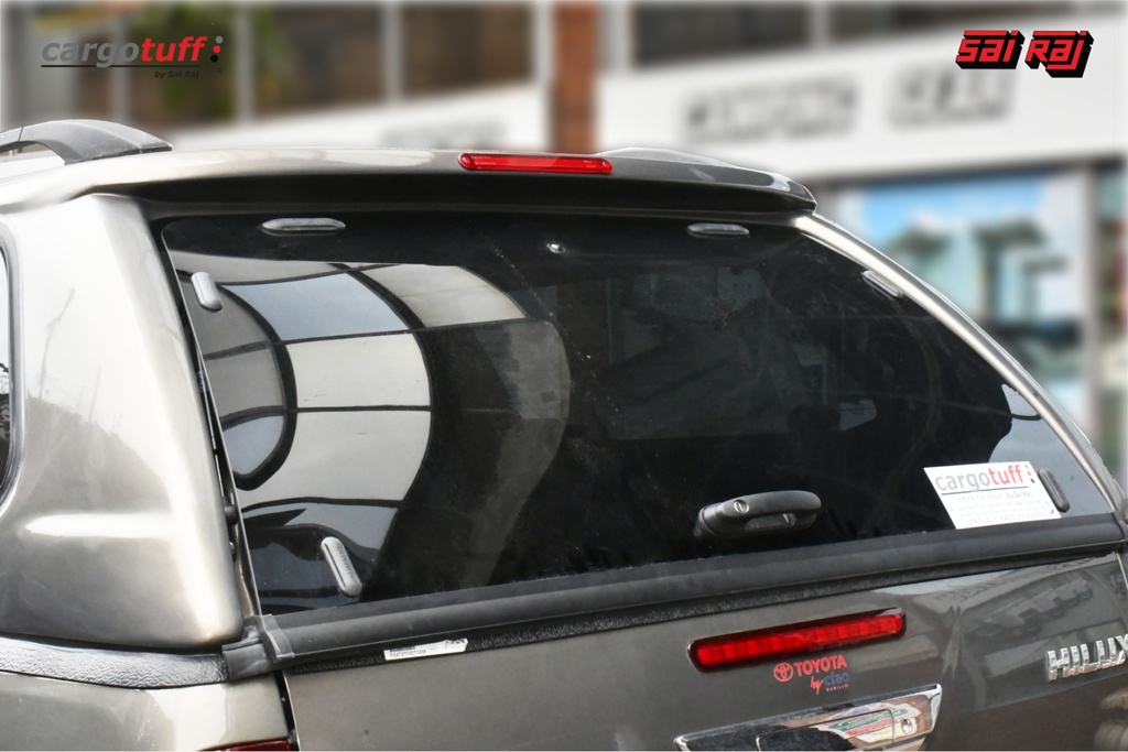 Smart Canopy With Side Pop Out Windows, Rear Tinted Glass, Front Clear Window & Internal Vinyl With Central Locking -Hilux A-Deck