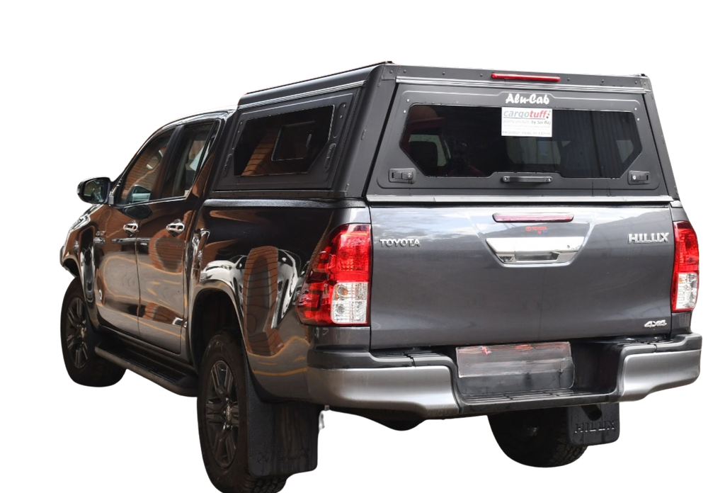 Alucab Contour Canopy - Hilux Revo 16+ - Dc - Black - S