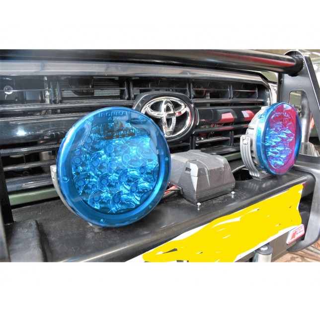 Ironman 7" Blast Blue Polycarbonate Cover
