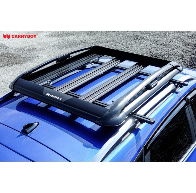 Carryboy Roof Basket 100X100Cms With Cross Rails