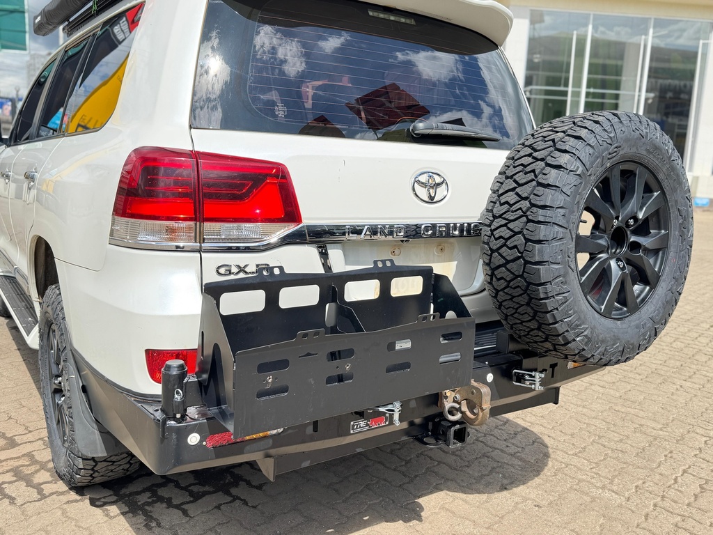 TRE 4X4 LC200, 08-16 Rear Bumper With Tire Carrier