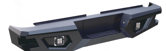 Winbo LD2 Rearbar For Toyota Hilux Rocco 2018+/Black Smooth Glossy