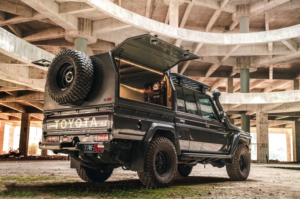 TRE 4X4 Toyota Hilux Revo/Rocco/GR Aluminum Canopy