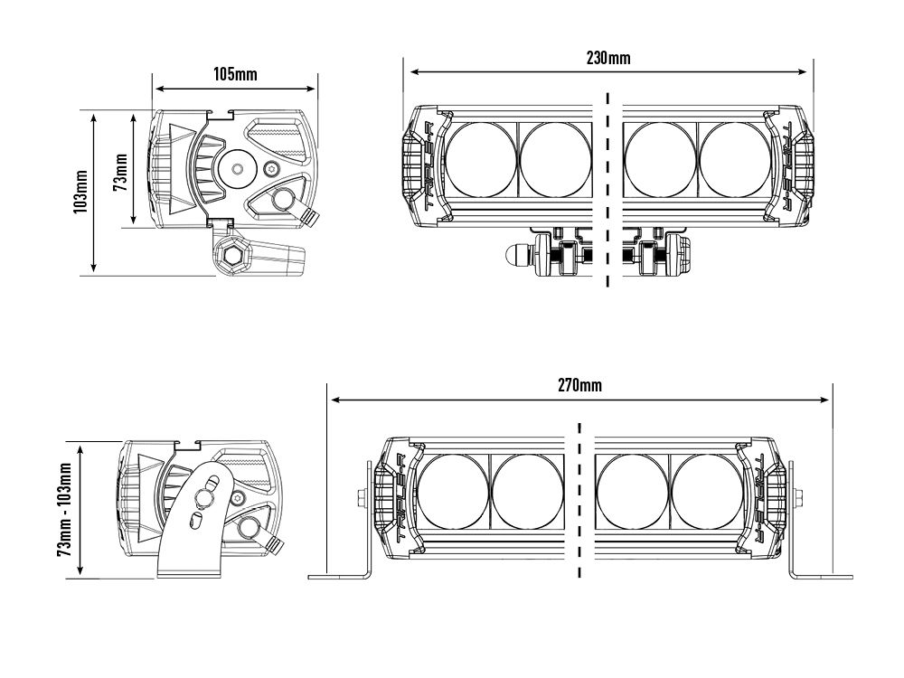 Lazer Triple-R 750 Elite LED light Bar