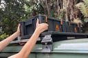 Alucab Ammo Boxes - Black-High Lid