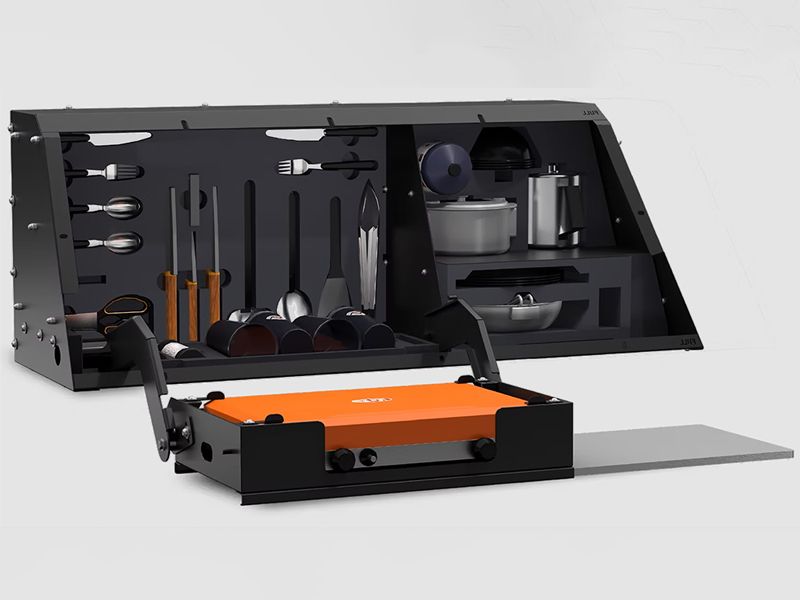 Smartcap Kitchen - Bin Left Side all mid size pick ups